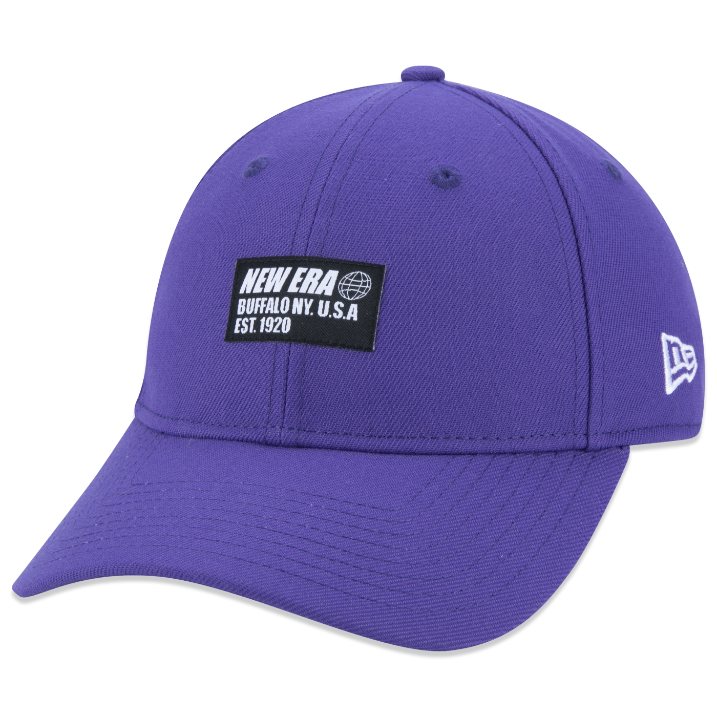 Boné New Era 9TWENTY Offline Survivor Aba Curva Strapback Roxo 1