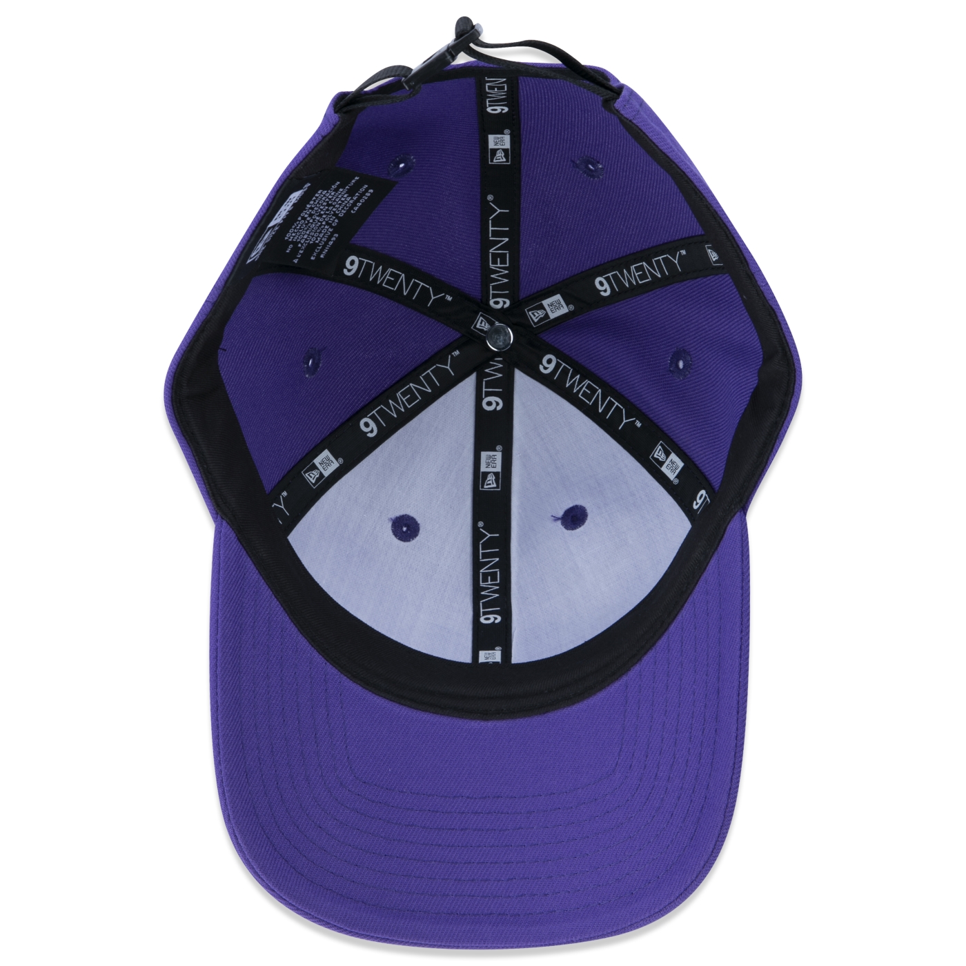 Boné New Era 9TWENTY Offline Survivor Aba Curva Strapback Roxo 5