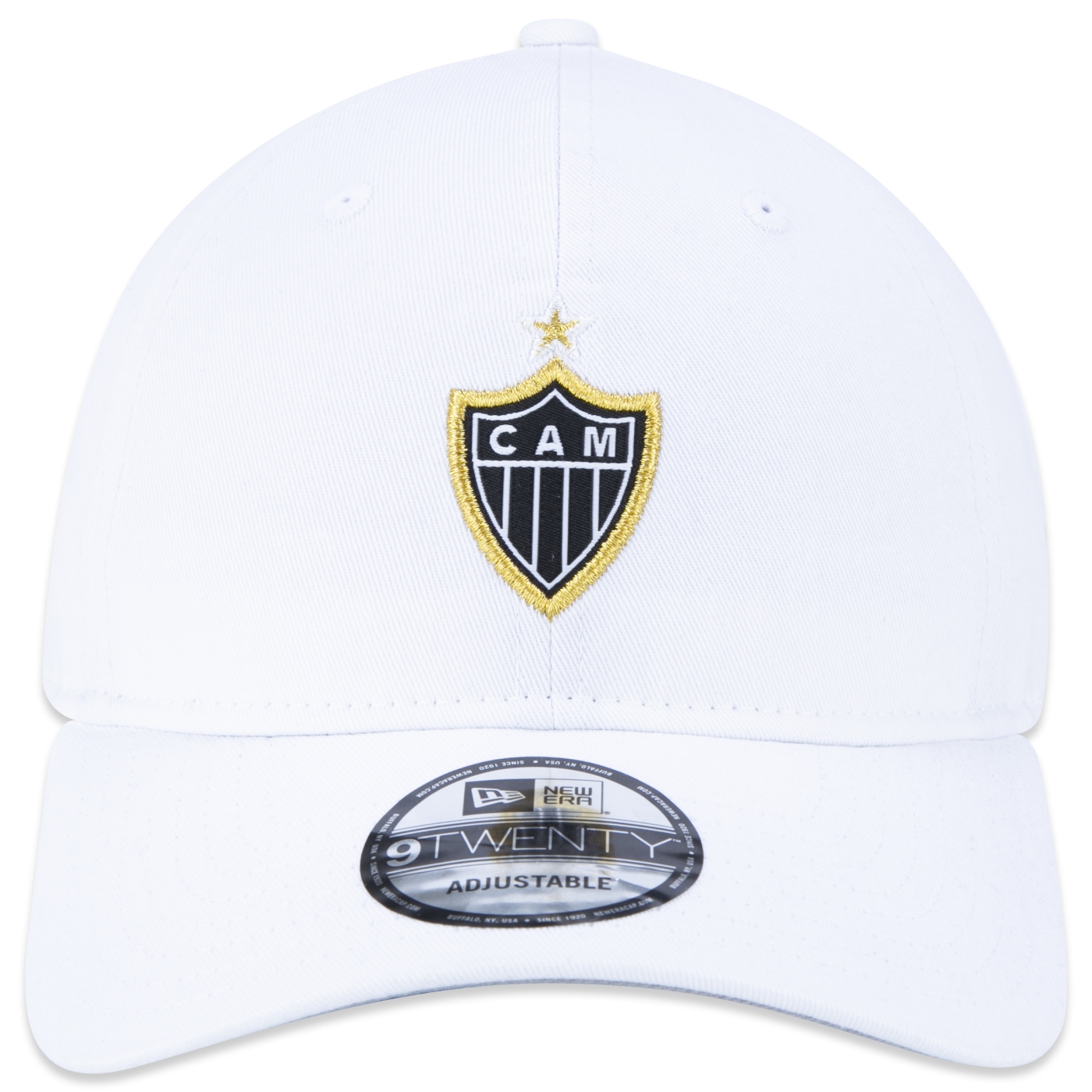 Bone New Era 9TWENTY Futebol Atletico Mineiro Branco 2