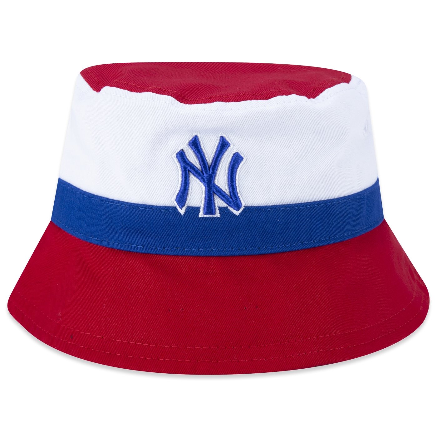 Chapéu New Era Bucket Infantil MLB New York Yankees Vermelho 2