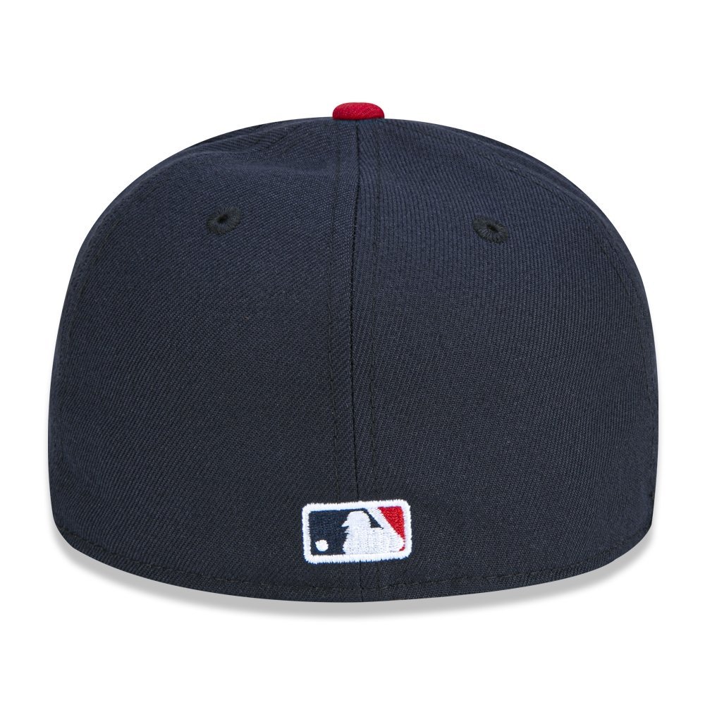Bone New Era 59FIFTY MLB Minnesota Twins Game Cap Game Cap Azul Marinho 4