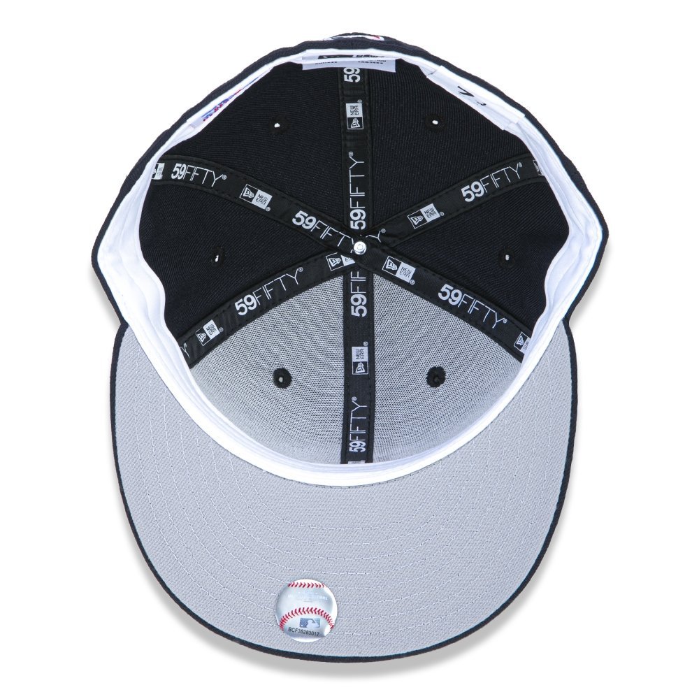 Bone New Era 59FIFTY MLB Minnesota Twins Game Cap Game Cap Azul Marinho 5
