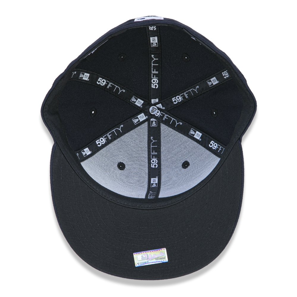 Bone New Era 59FIFTY Houston Astros MLB Azul 5