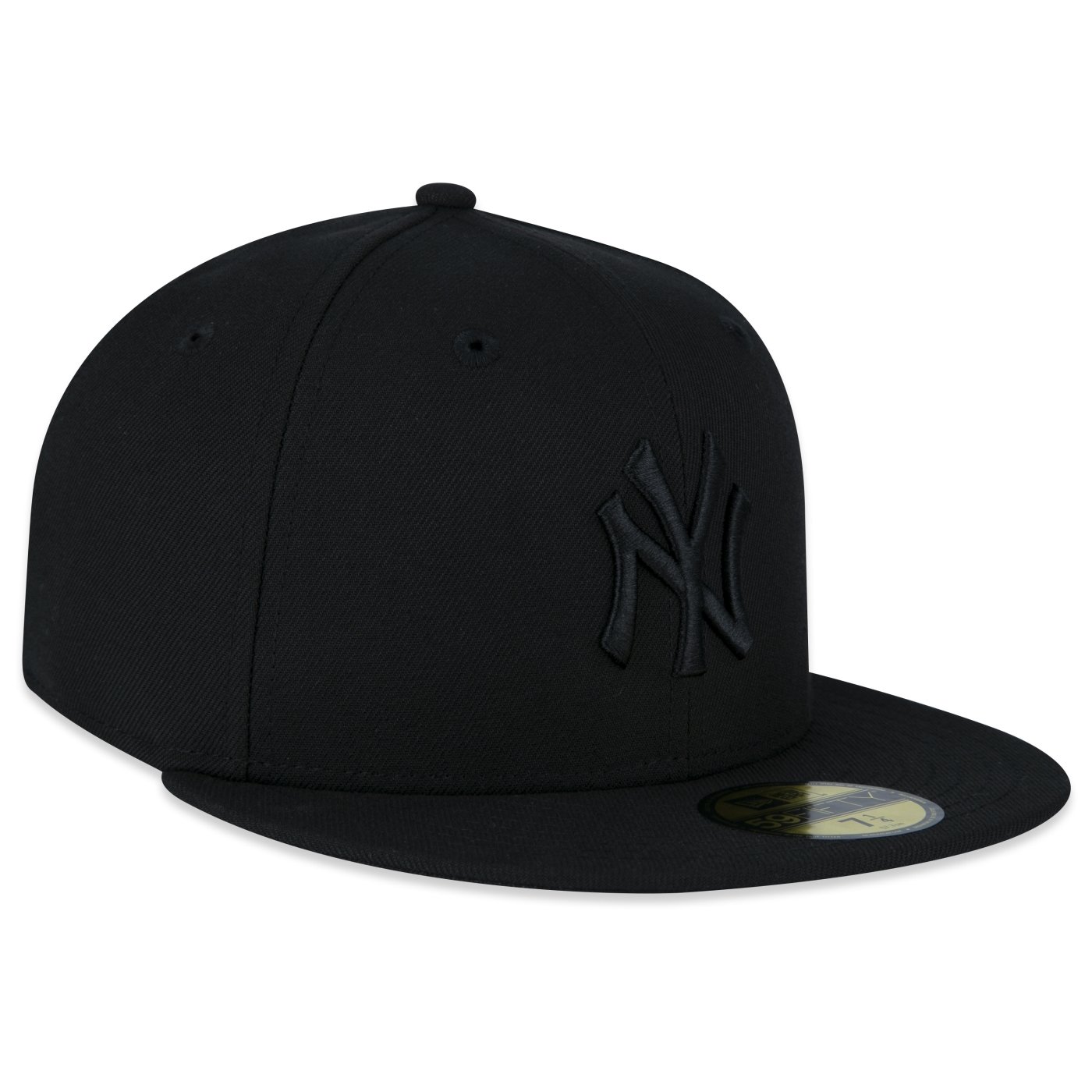 Bone New Era 59FIFTY Fitted MLB New York Yankees Preto 4