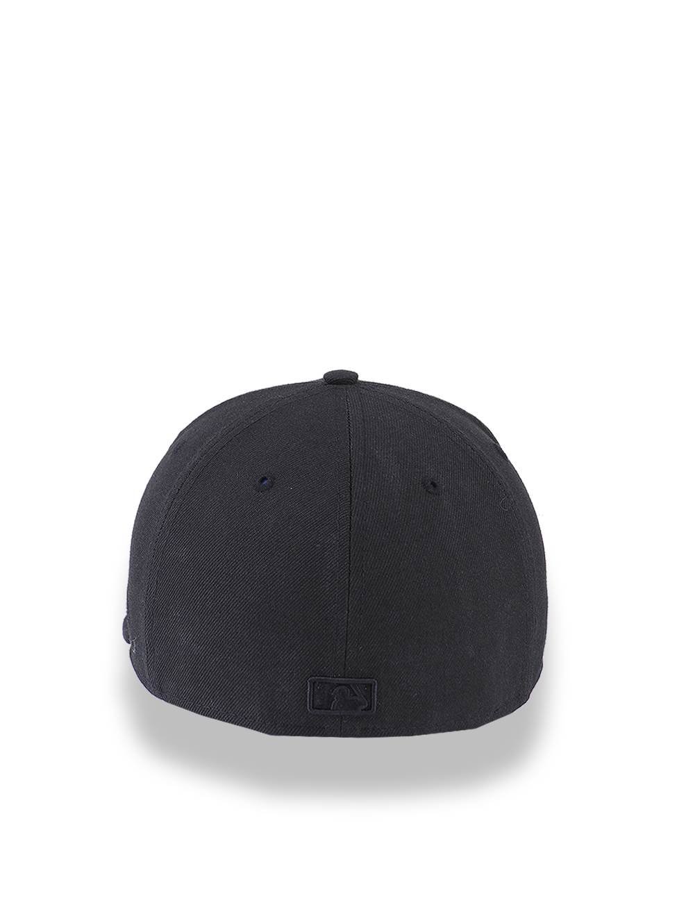 Bone New Era 59FIFTY Fitted MLB New York Yankees Preto 8