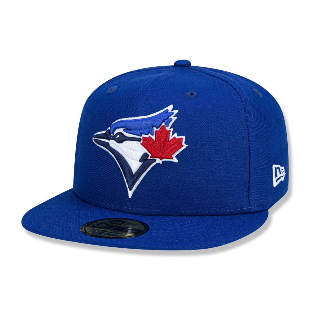 Bone New Era 59FIFTY Toronto Blue Jays MLB Azul 1