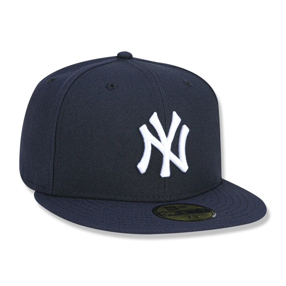 Bone New Era 59FIFTY New York Yankees MLB Azul 3