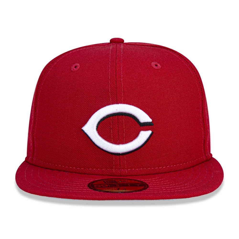 Bone New Era 59FIFTY Cincinnati Reds MLB Vermelho 2