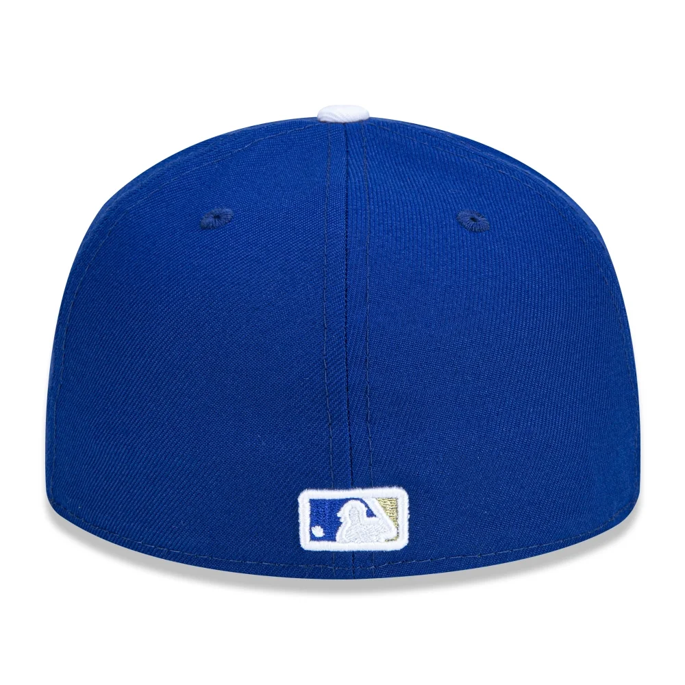 Bone New Era 59FIFTY Kansas City Royals MLB Azul 4