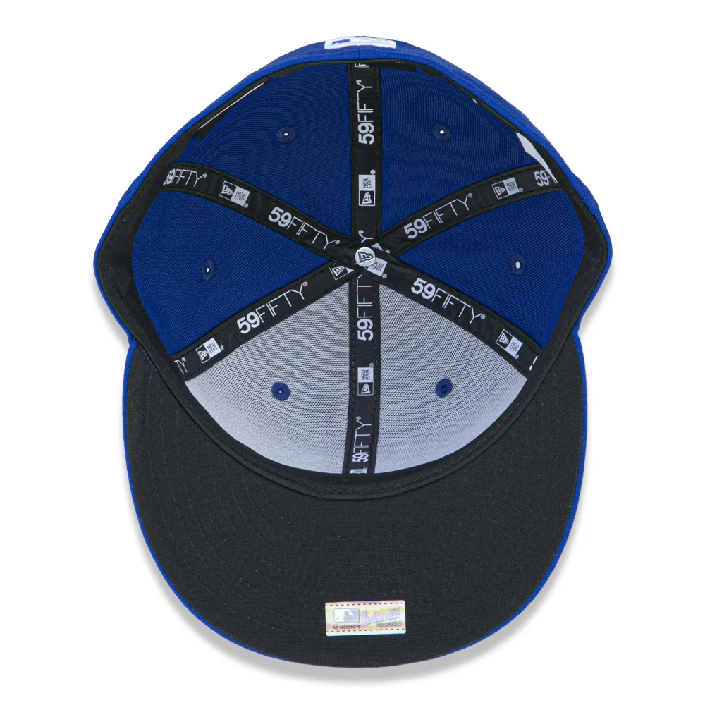 Bone New Era 59FIFTY Kansas City Royals MLB Azul 5
