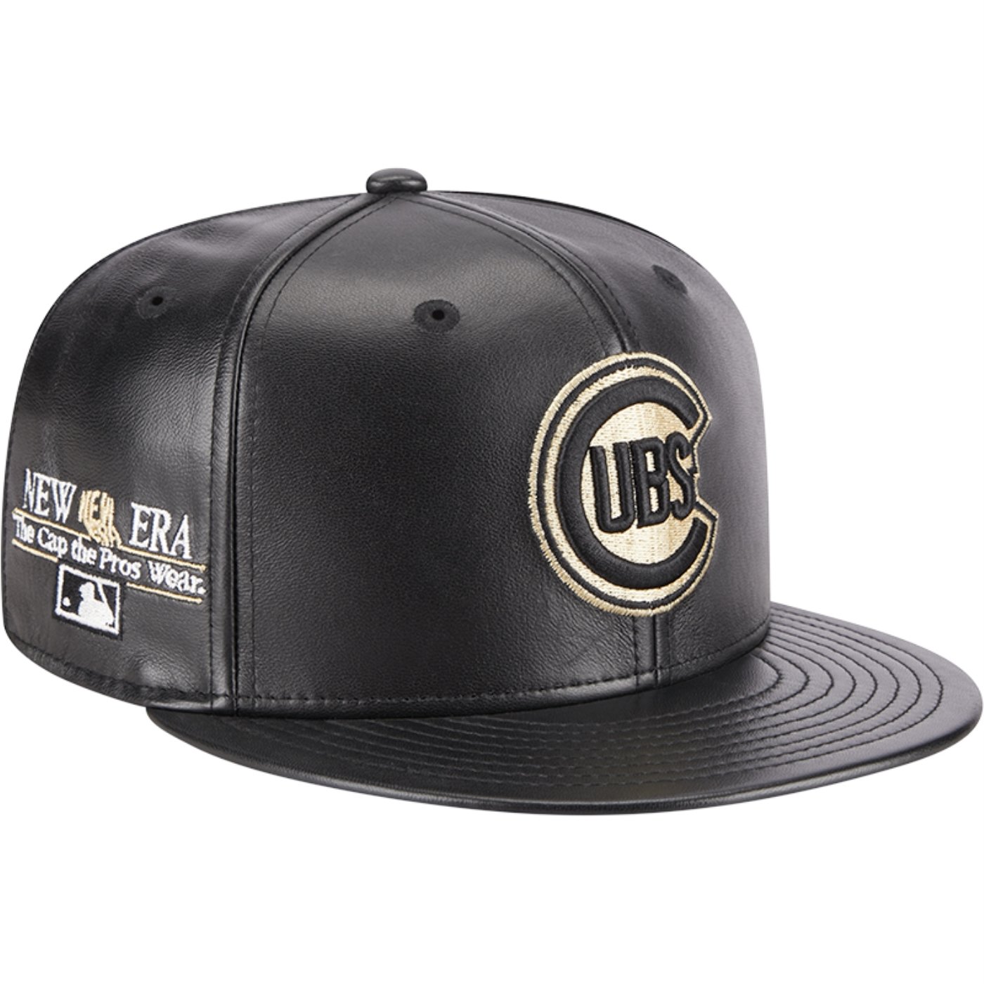 Bone New Era 59FIFTY Fitted Chicago Cubs Aba Reta Preto 2