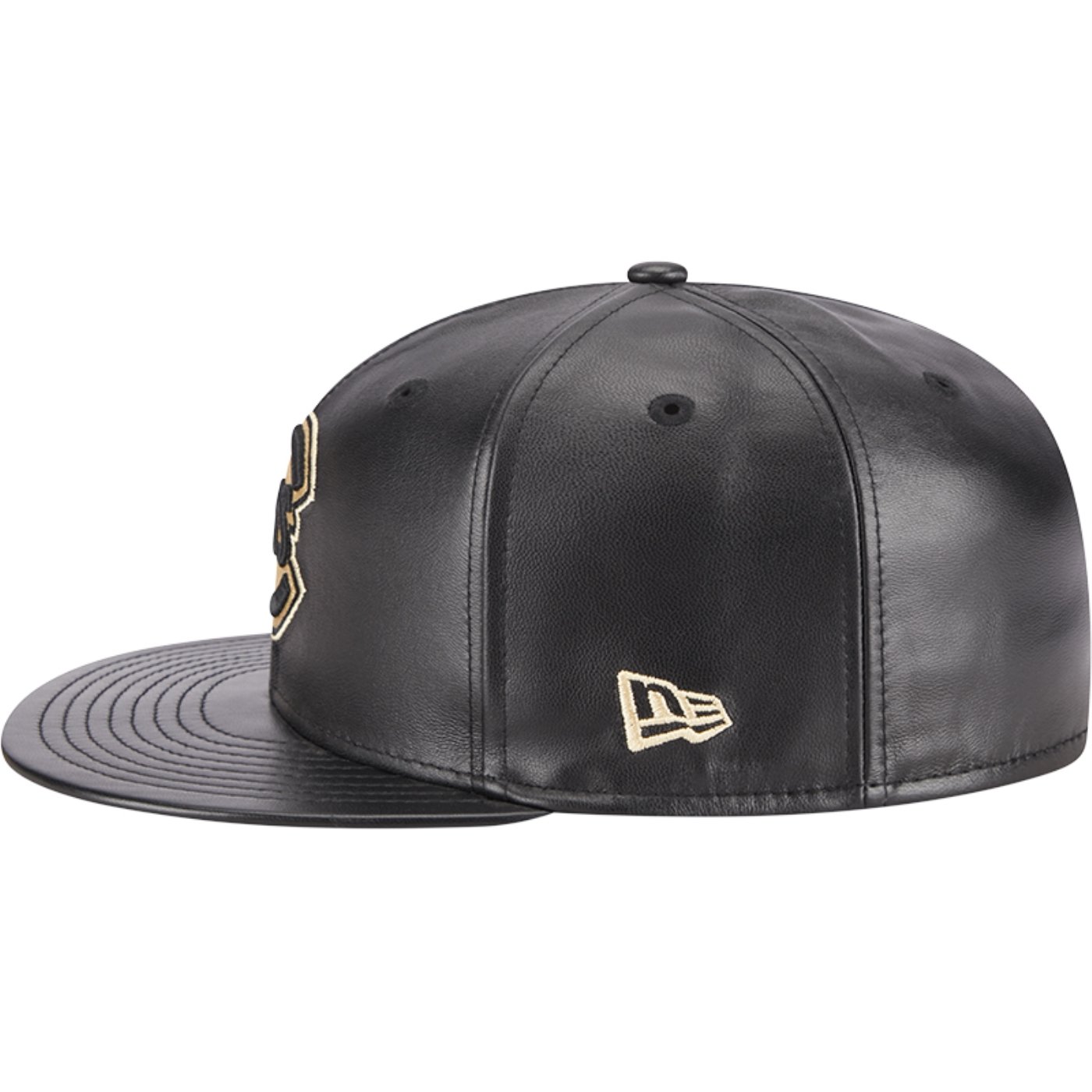 Bone New Era 59FIFTY Fitted Chicago Cubs Aba Reta Preto 6