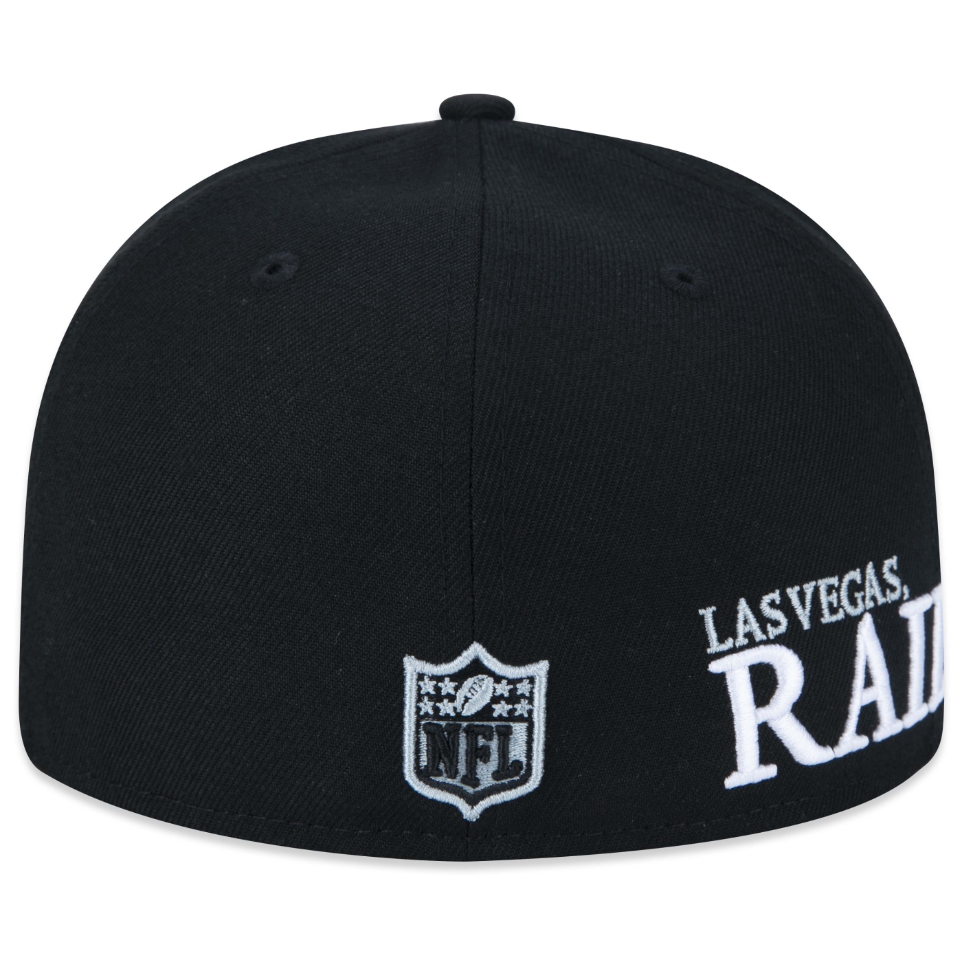 Bone New Era 59FIFTY Fitted NFL Las Vegas Raiders Freestyle Preto 4