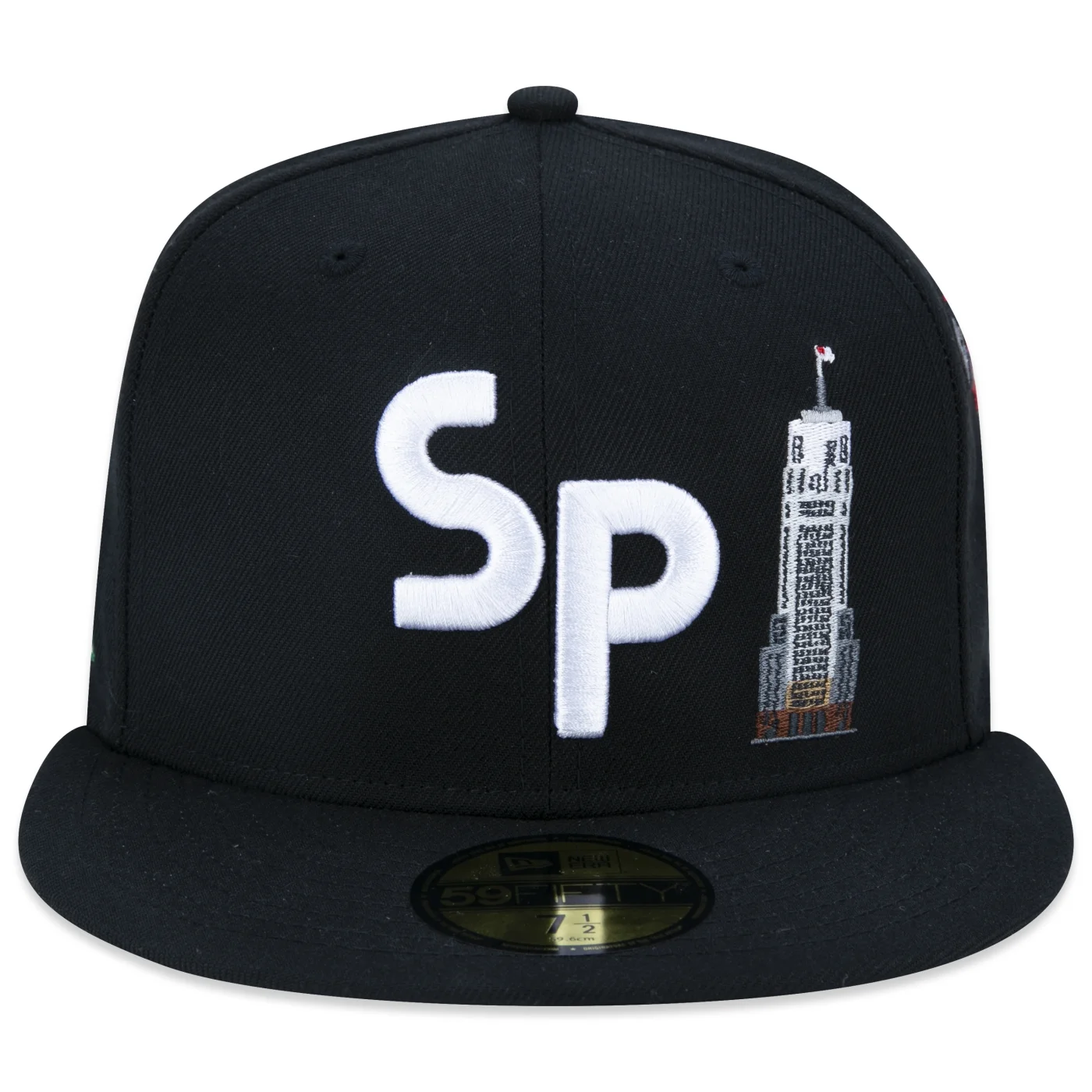 Bone New Era 59FIFTY Fitted Cidade de Sao Paulo Core Preto 2