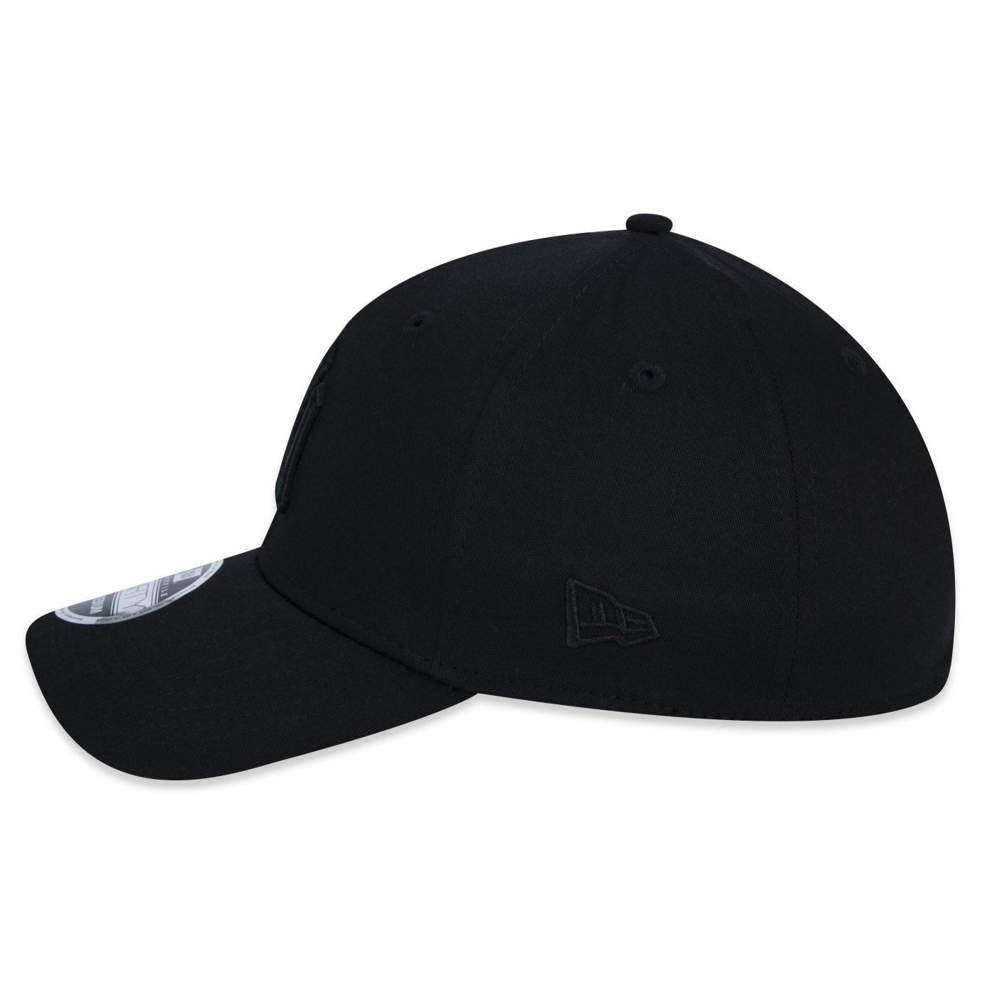 Bone New Era 39THIRTY MLB New York Yankees Preto 4