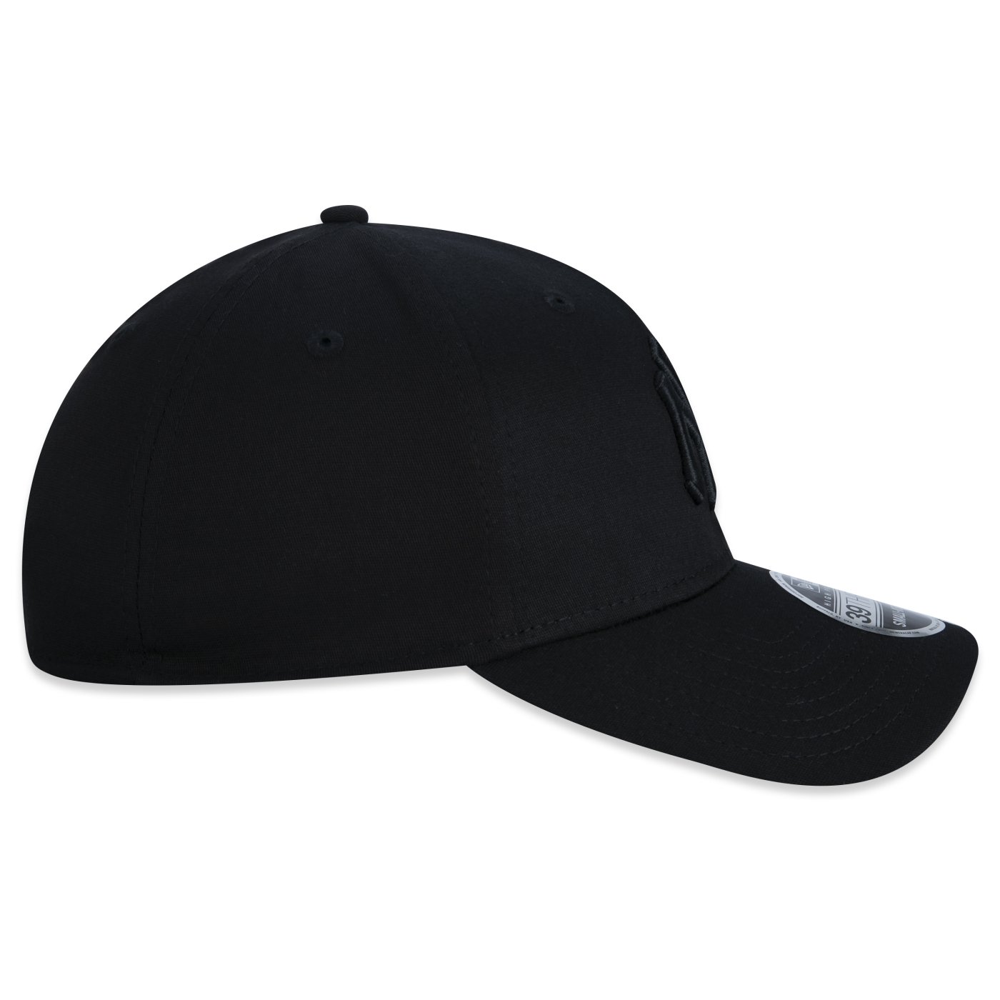 Bone New Era 39THIRTY MLB New York Yankees Preto 5