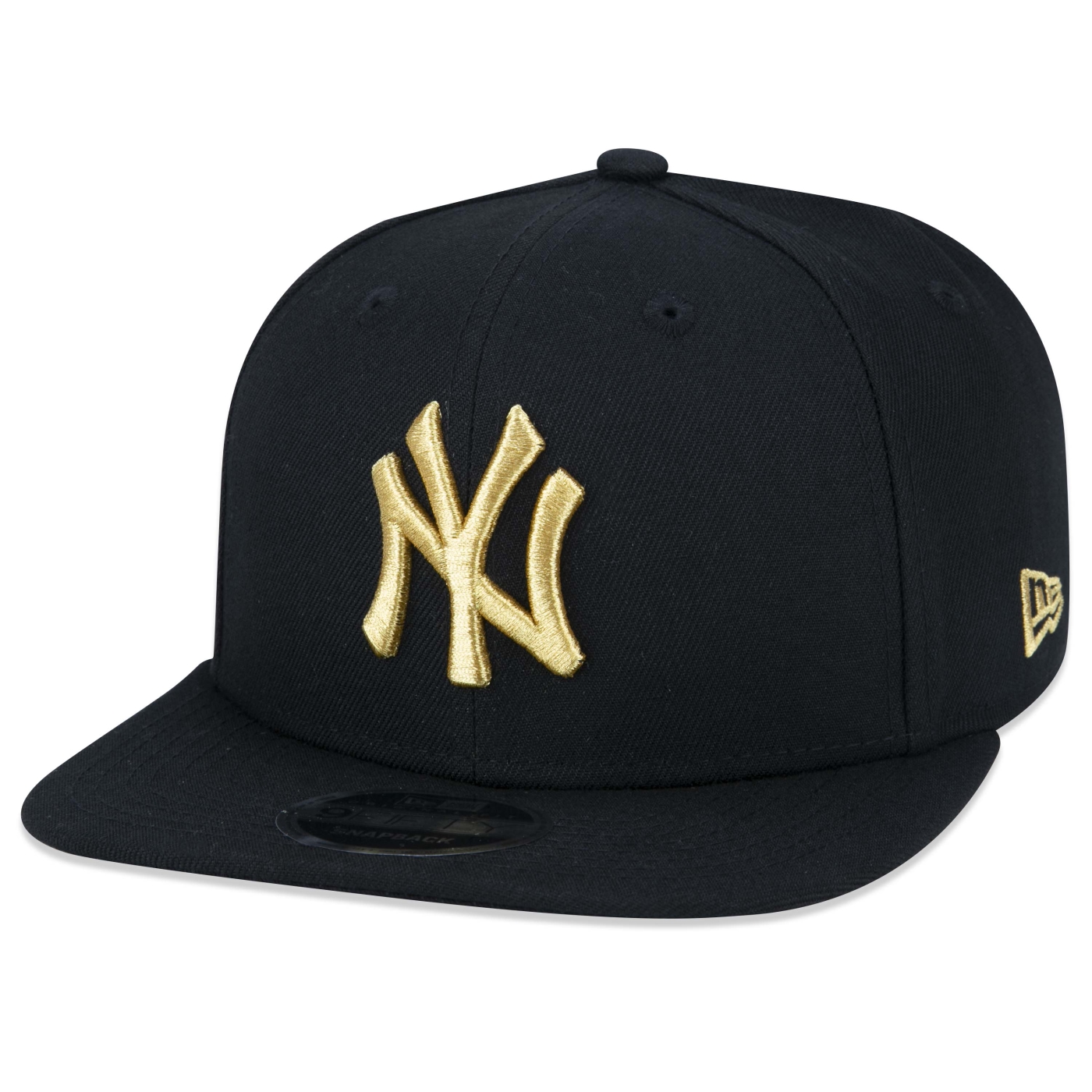 Bone New Era 9FIFTY Original Fit MLB New York Yankees Preto 1