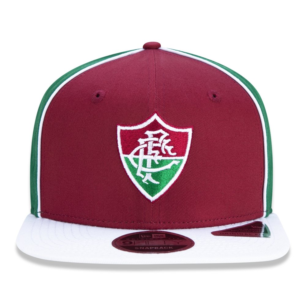 Bone New Era 9FIFTY Original Fit Fluminense Futebol Vermelho 2