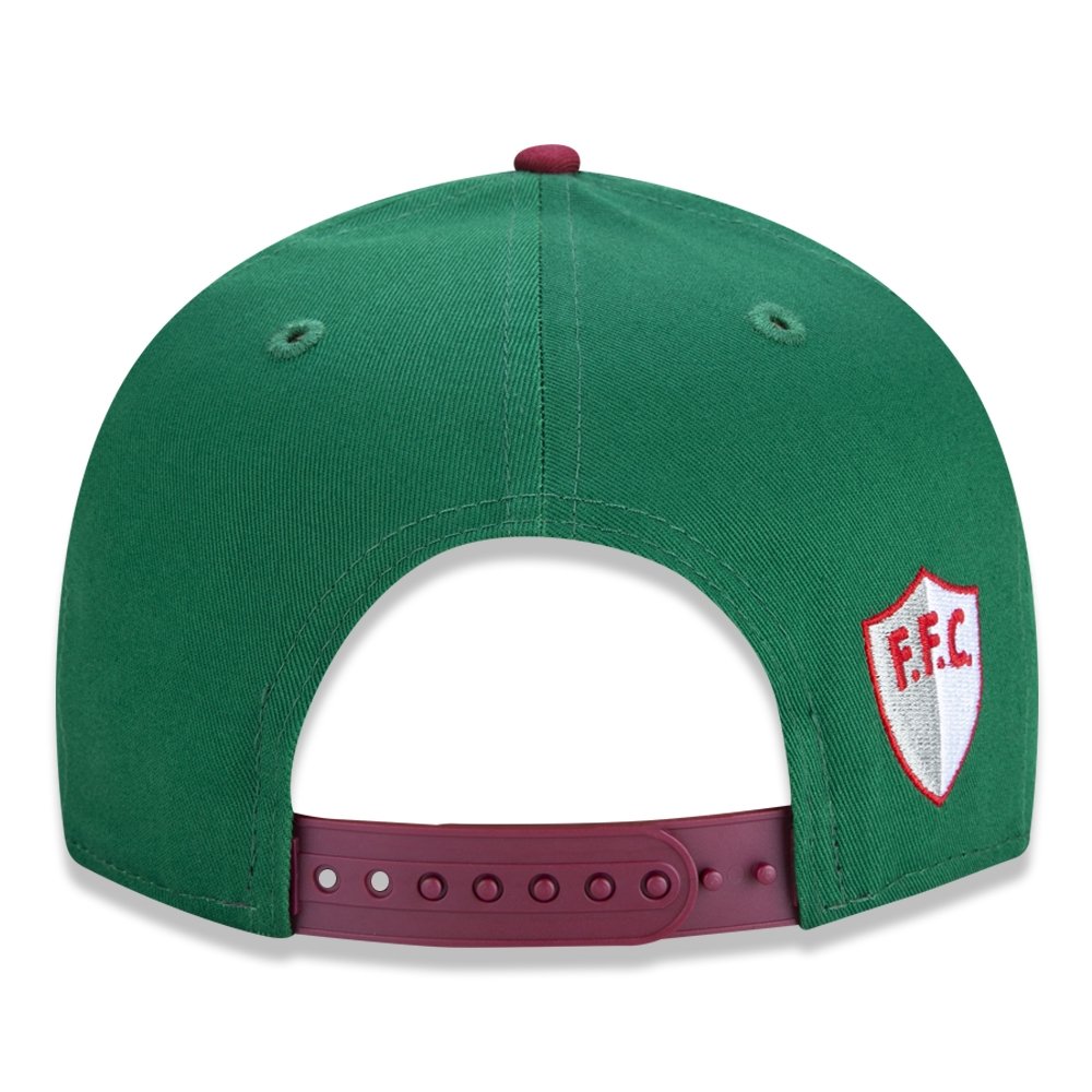 Bone New Era 9FIFTY Original Fit Fluminense Futebol Vermelho 4