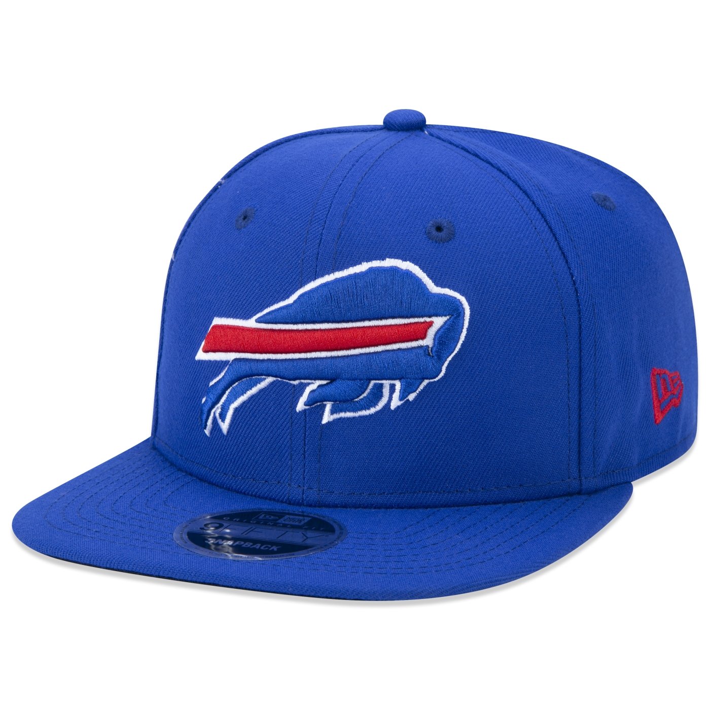 Bone New Era 9FIFTY Original Fit Snapback NFL Buffalo Bills Aba Reta Azul Royal Royal 1