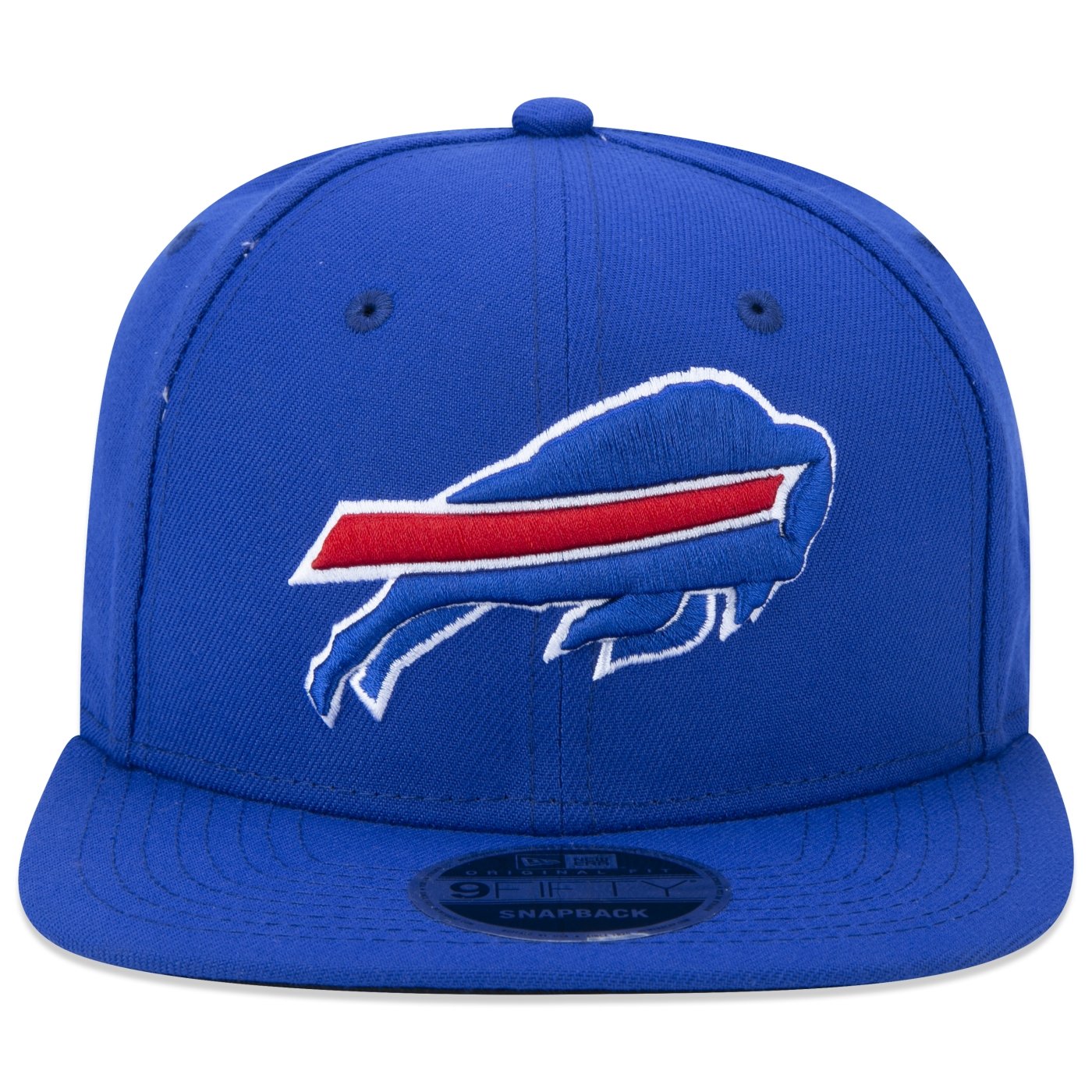 Bone New Era 9FIFTY Original Fit Snapback NFL Buffalo Bills Aba Reta Azul Royal Royal 2