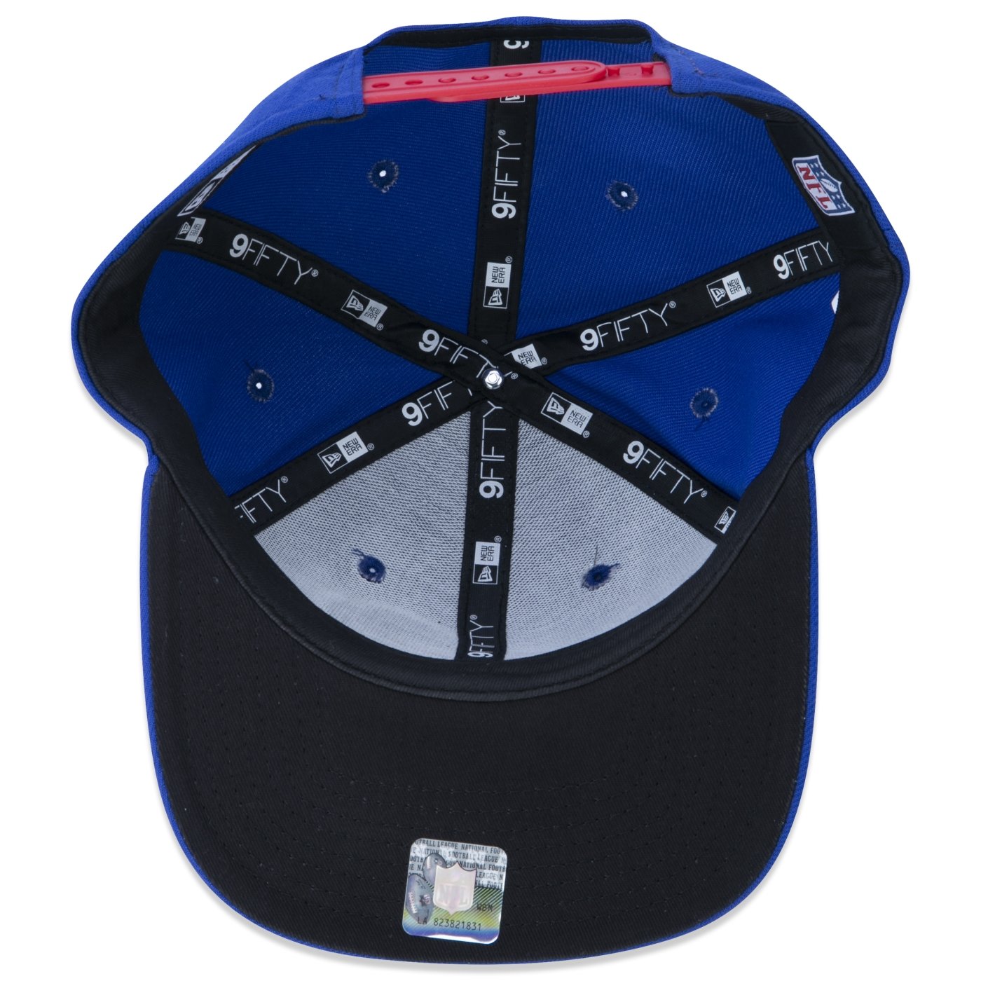 Bone New Era 9FIFTY Original Fit Snapback NFL Buffalo Bills Aba Reta Azul Royal Royal 5