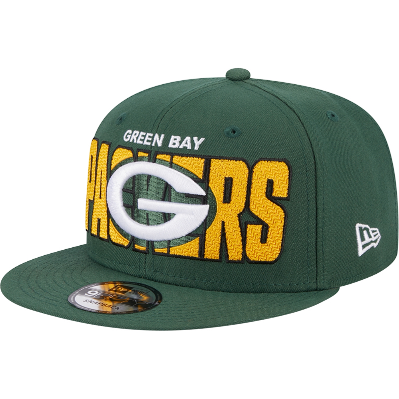 Bone New Era 9FIFTY Green Bay Packers NFL Draft 2023 Verde 2