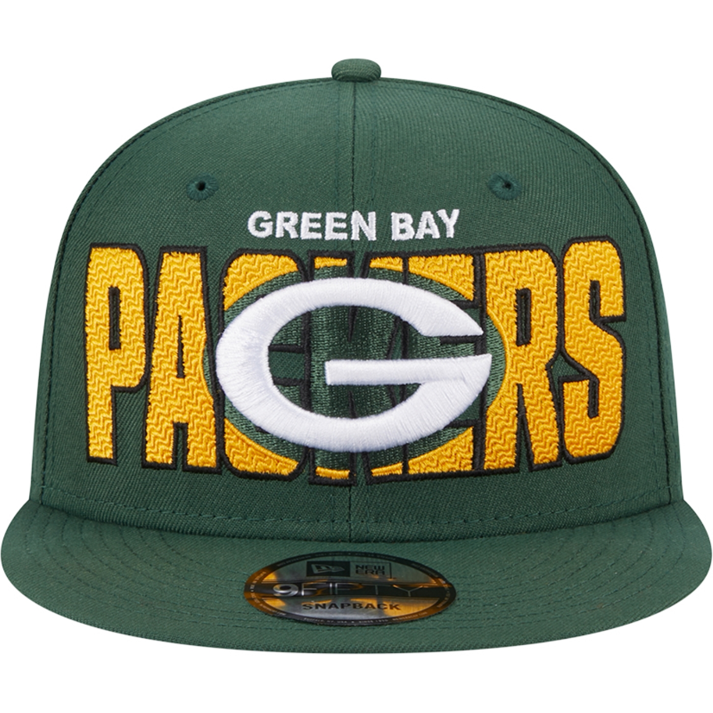 Bone New Era 9FIFTY Green Bay Packers NFL Draft 2023 Verde 3