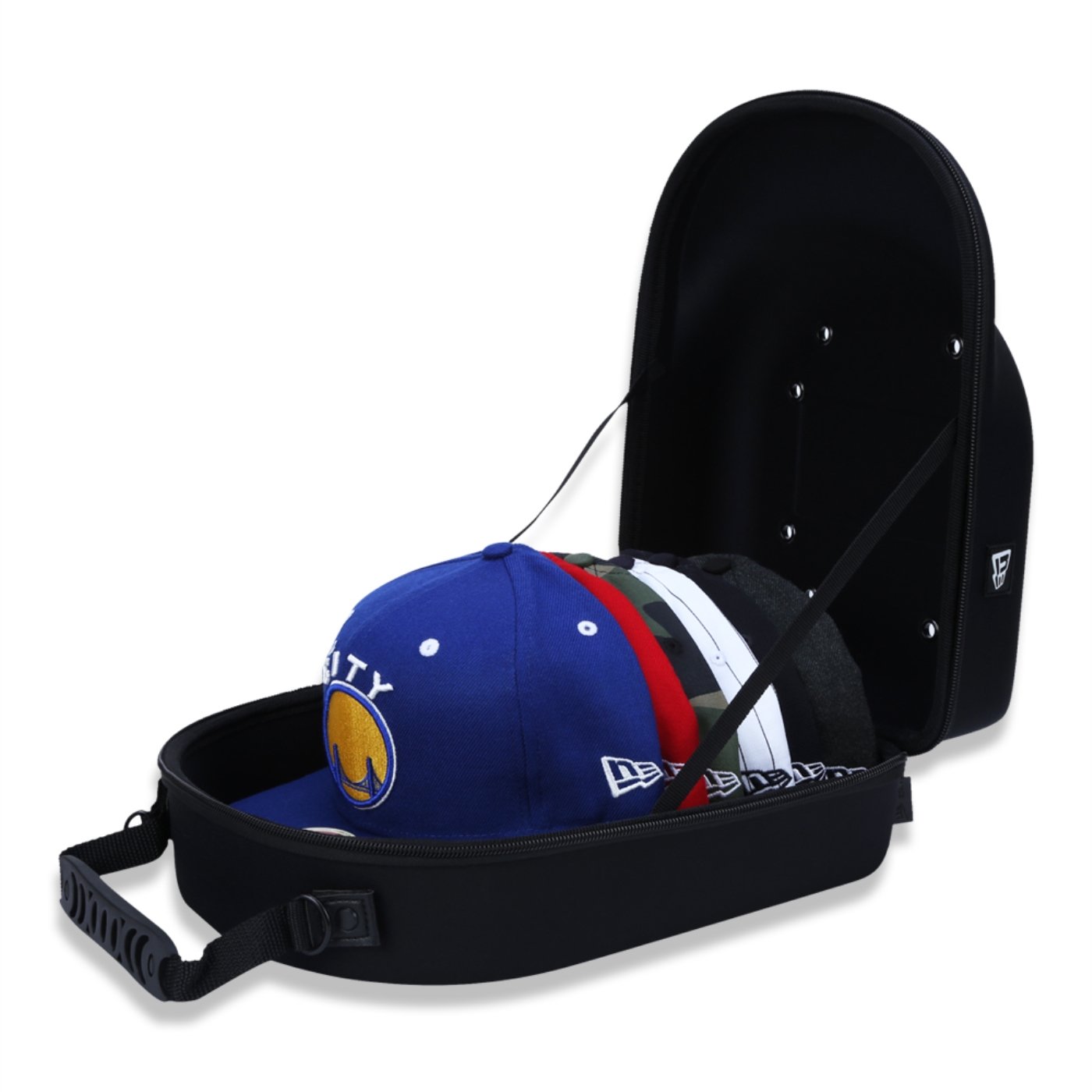 Cap New Era Carrier Maleta Para Bones Black 6 Pack Preto 9