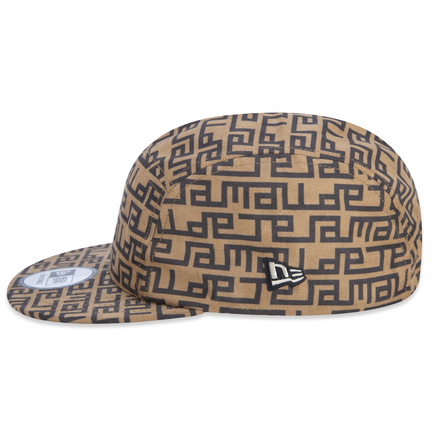 Bone New Era Camper Old Culture Aba Reta Bege 4