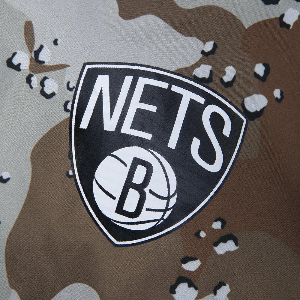 Jaqueta Corta Vento NBA Brooklyn Nets New Era Windbreak Masculina