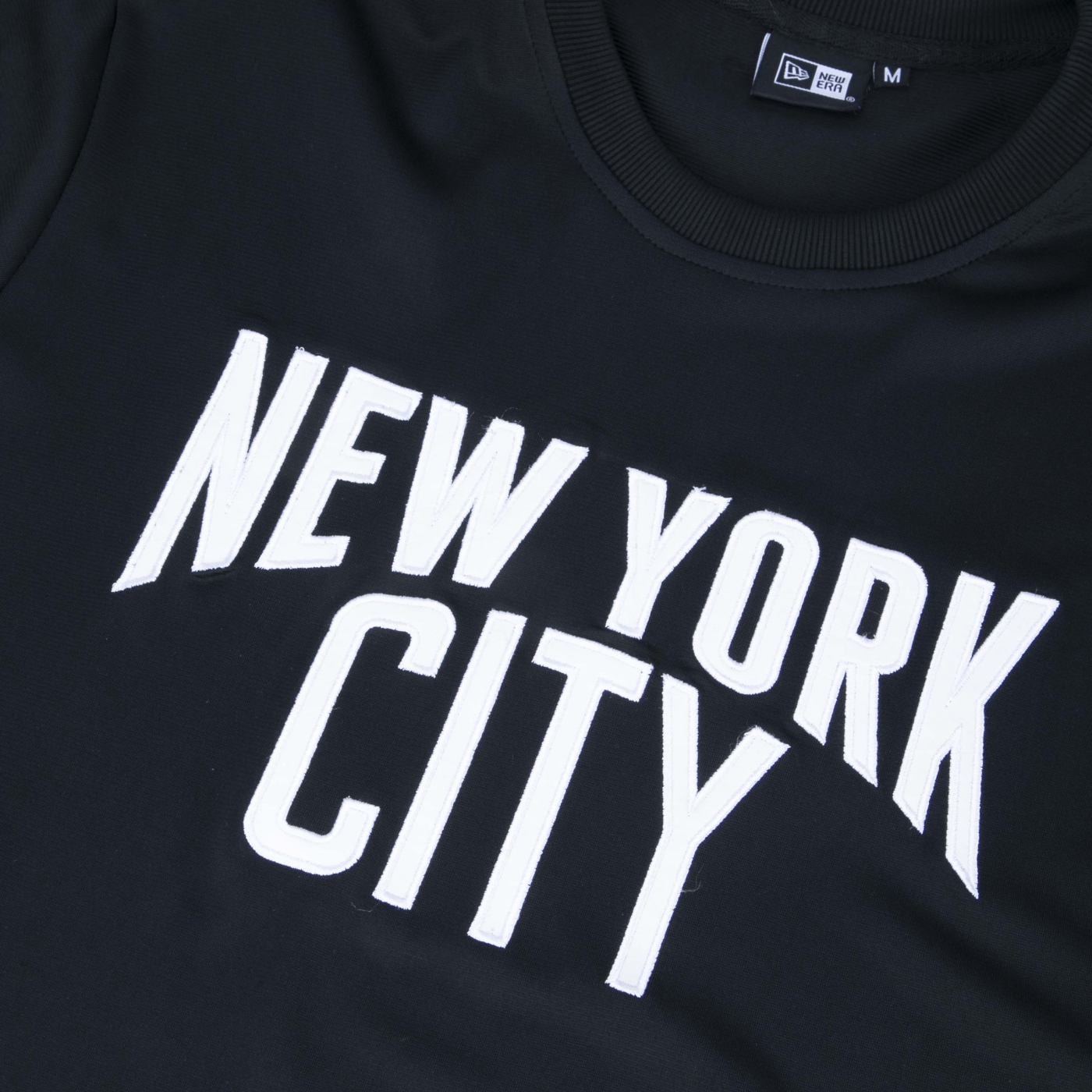 Camiseta New Era Jersey New York City Back To School Manga Curta Preto 3