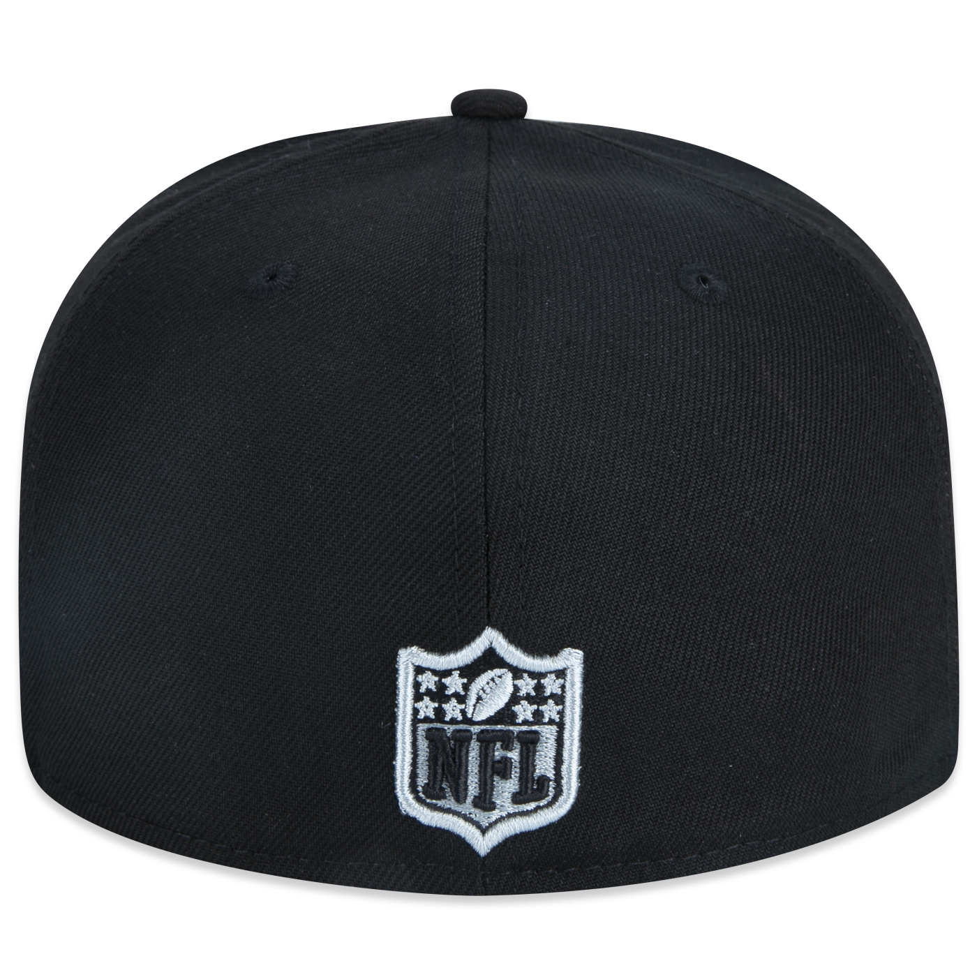 Bone New Era 59FIFTY Fitted NFL Las Vegas Raiders Core Preto 6