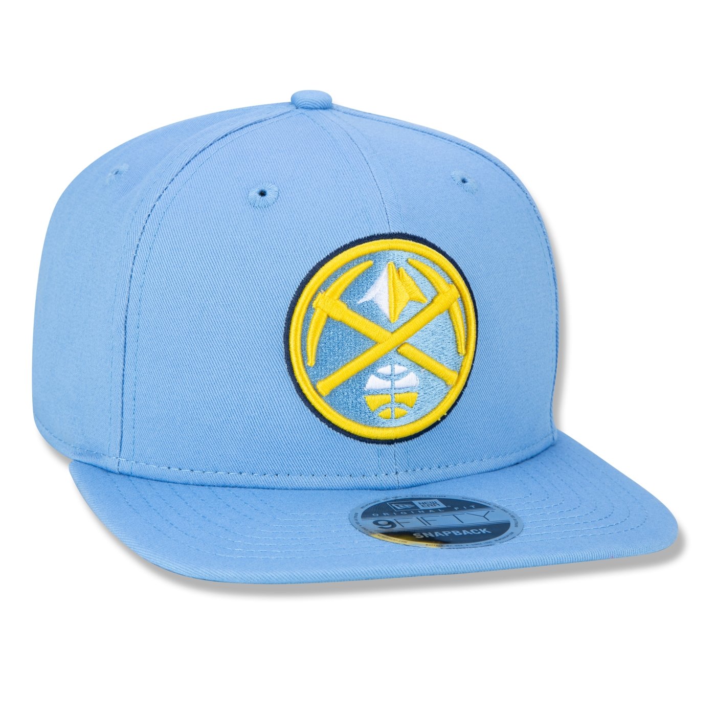 Bone New Era 9FIFTY Original Fit NBA Denver Nuggets Team Color Azul 3