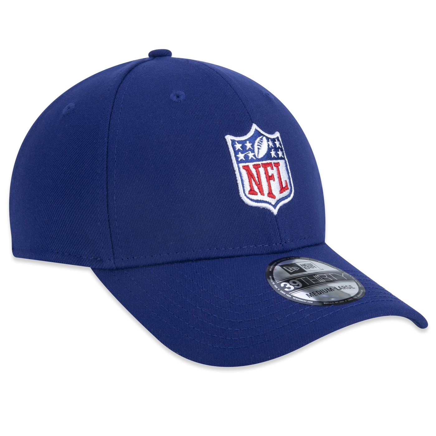 Bone New Era 39THIRTY NFL Logo Azul 2