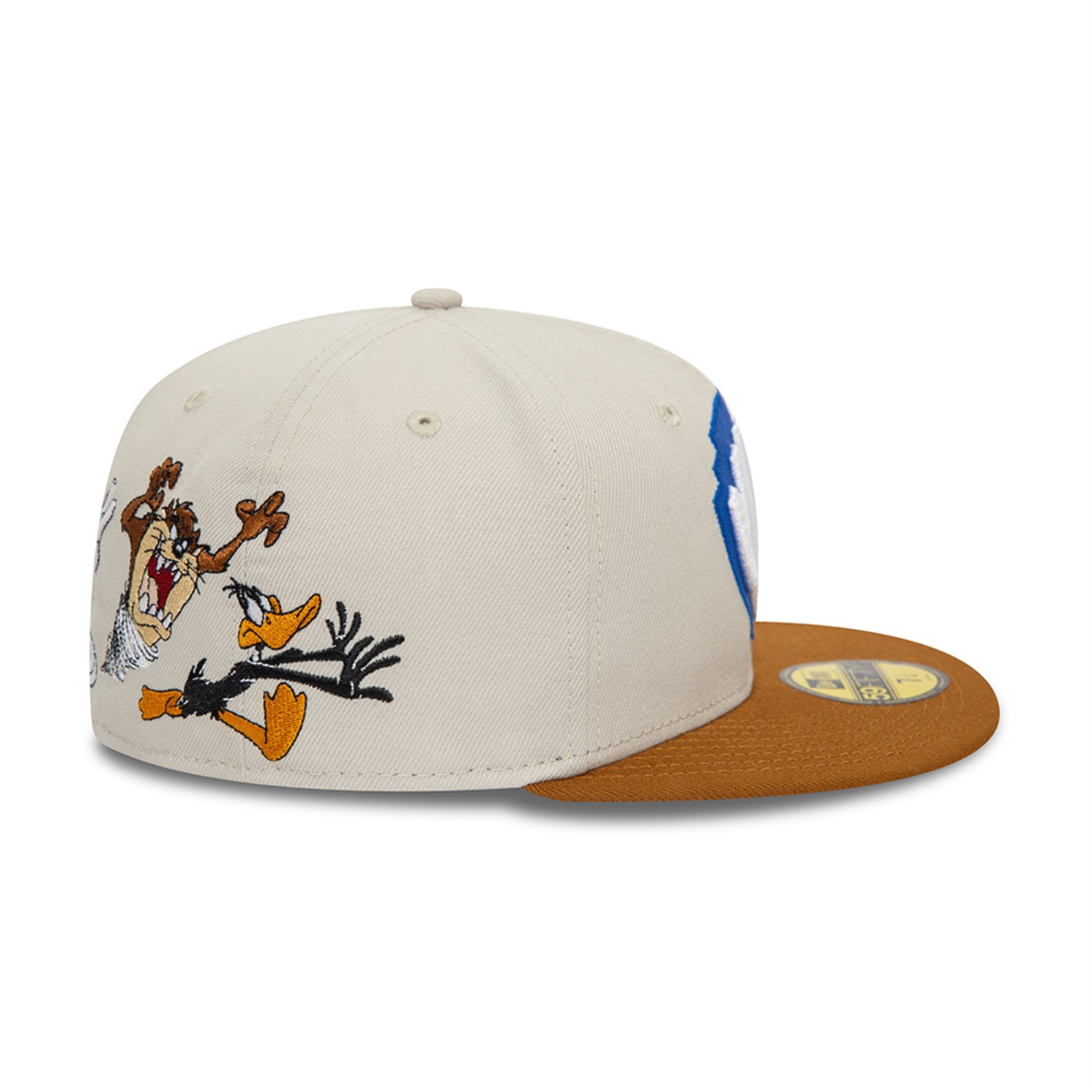 Bone New Era 59FIFTY Fitted Escudo Warner Brothers Bege 5