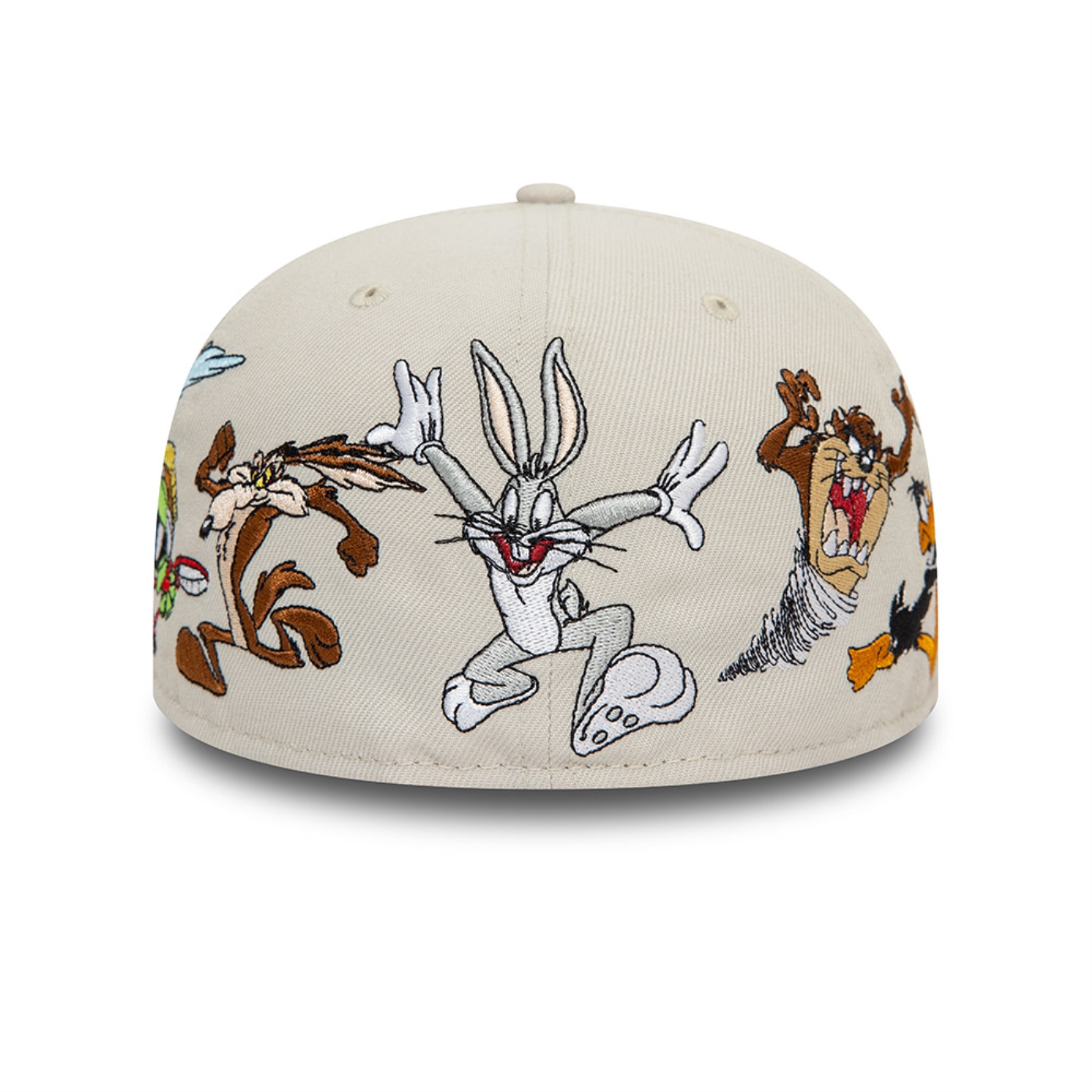 Bone New Era 59FIFTY Fitted Escudo Warner Brothers Bege 6