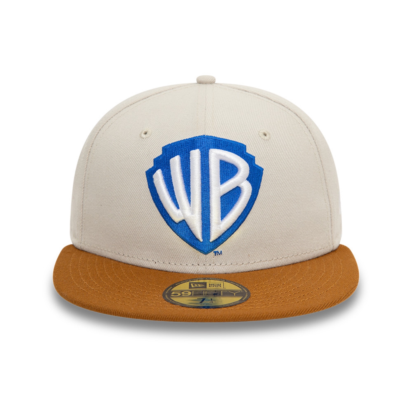 Bone New Era 59FIFTY Fitted Escudo Warner Brothers Bege 3
