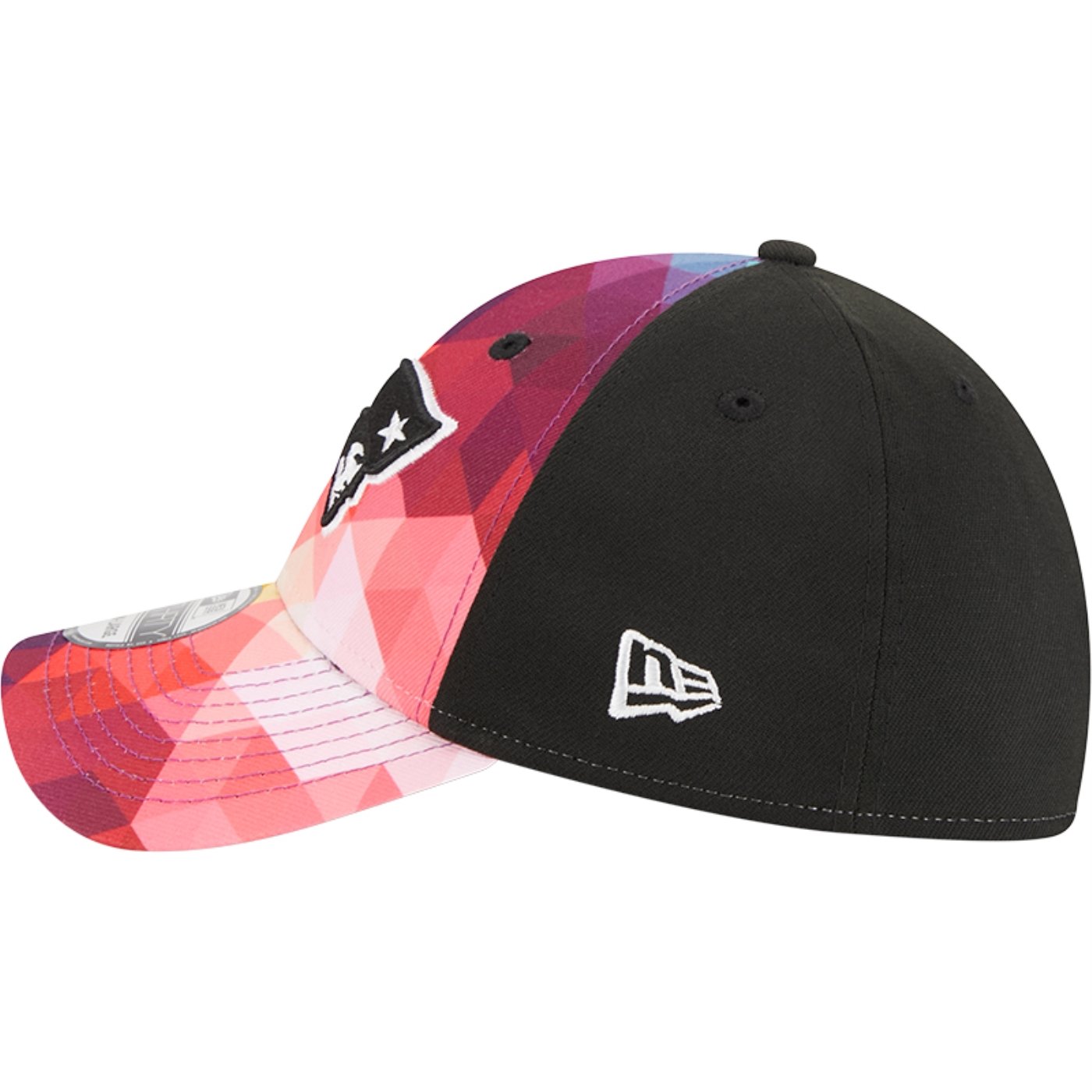 Bone New Era 39THIRTY Stretch Fit NFL Crucial Catch 2023 New England Patriots Multicores 4