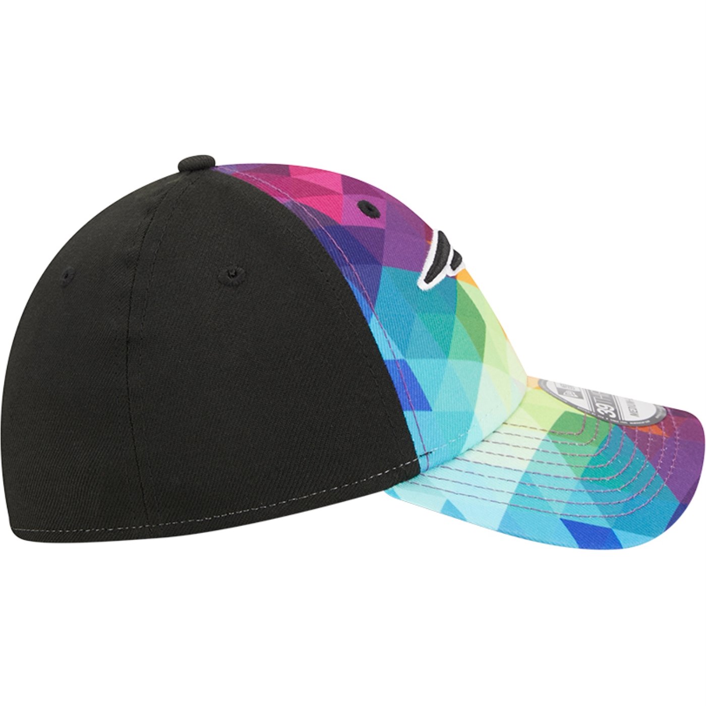 Bone New Era 39THIRTY Stretch Fit NFL Crucial Catch 2023 New England Patriots Multicores 5