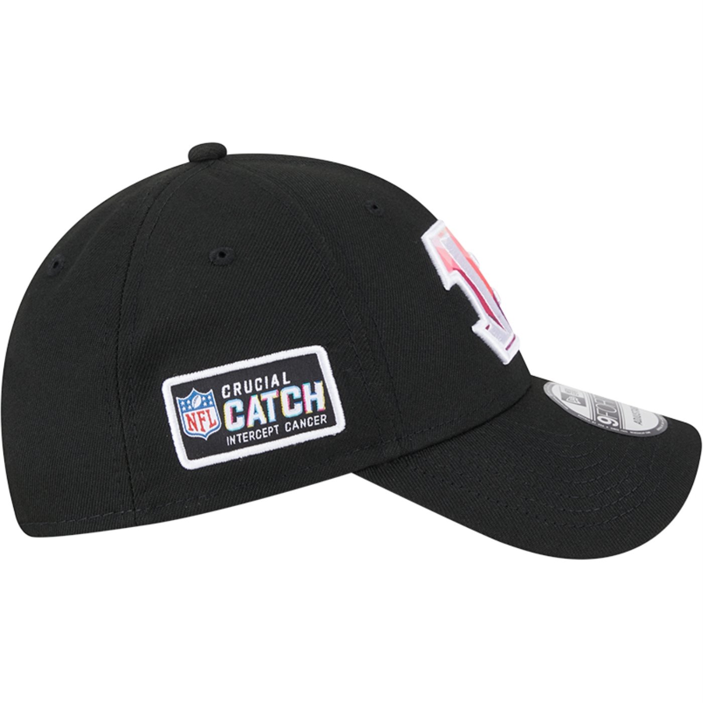 Bone New Era 9FORTY NFL Crucial Catch 2023 Cincinnati Bengals Preto 5