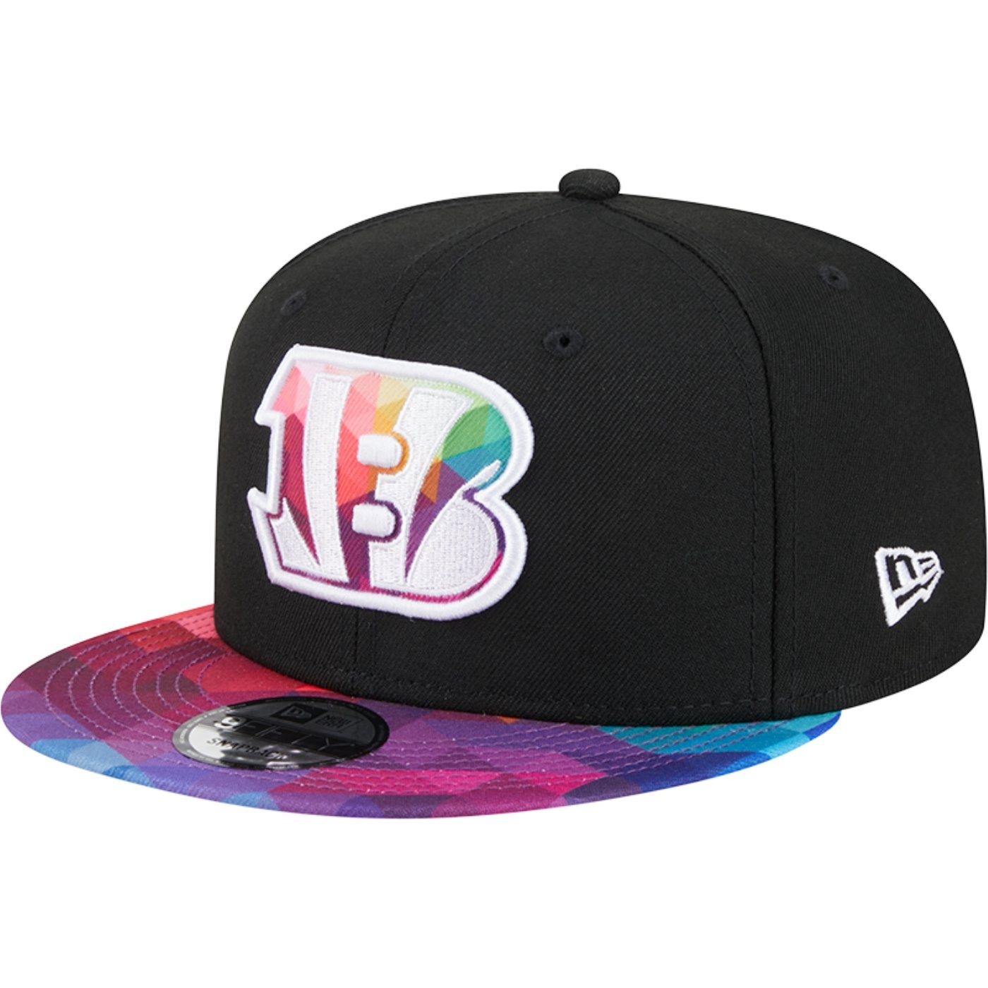 Bone New Era 9FIFTY NFL Crucial Catch 2023 Cincinnati Bengals Preto 2