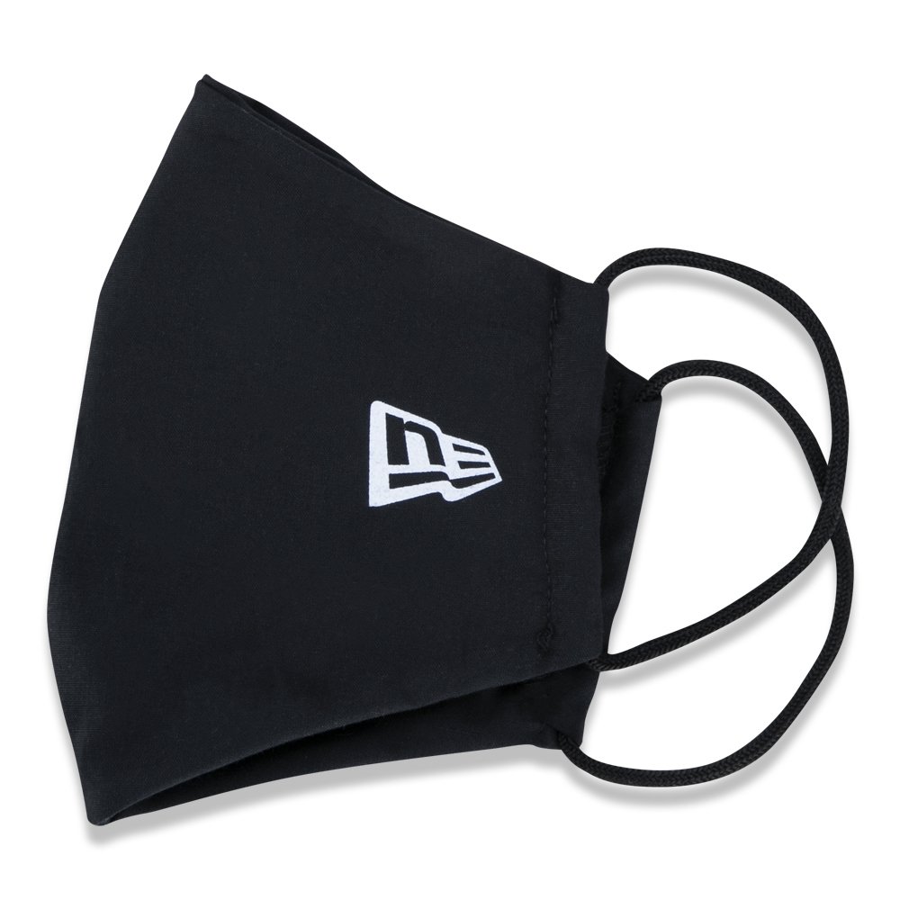 Mascara New Era Tricoline Logo Pequeno Preto Preto 2