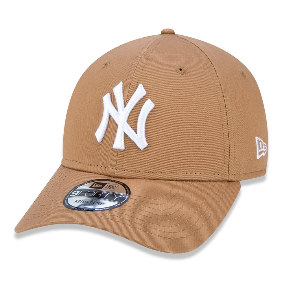 Bone New Era 9FORTY MLB New York Yankees Kaki Bege 1