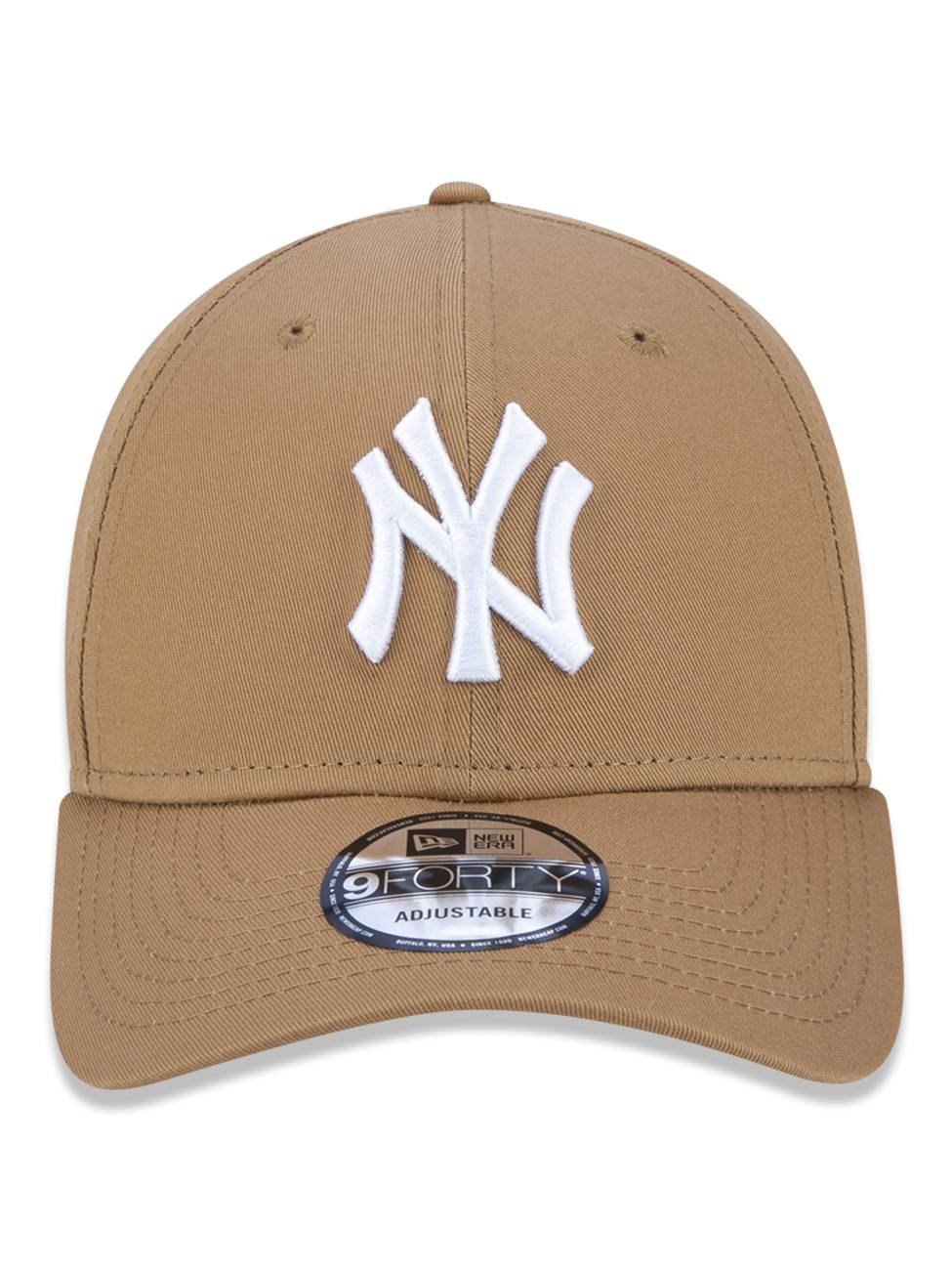 Bone New Era 9FORTY MLB New York Yankees Kaki Bege 2