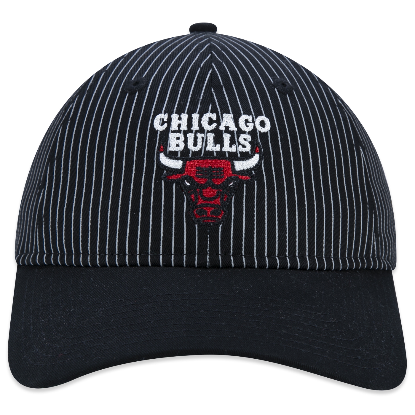 Bone New Era 9TWENTY Chicago Bulls Logo History Preto 3