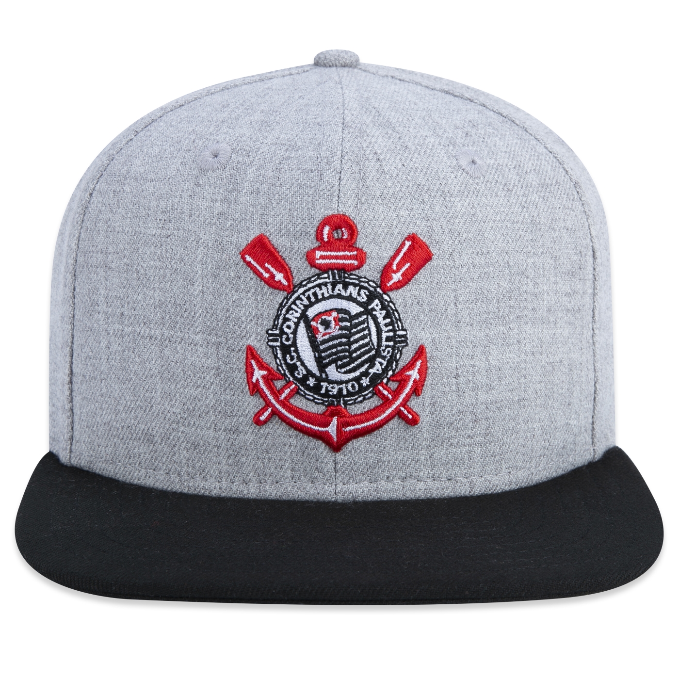 Bone New Era 9Fifty Orig.Fit Corinthians Futebol Cinza 5