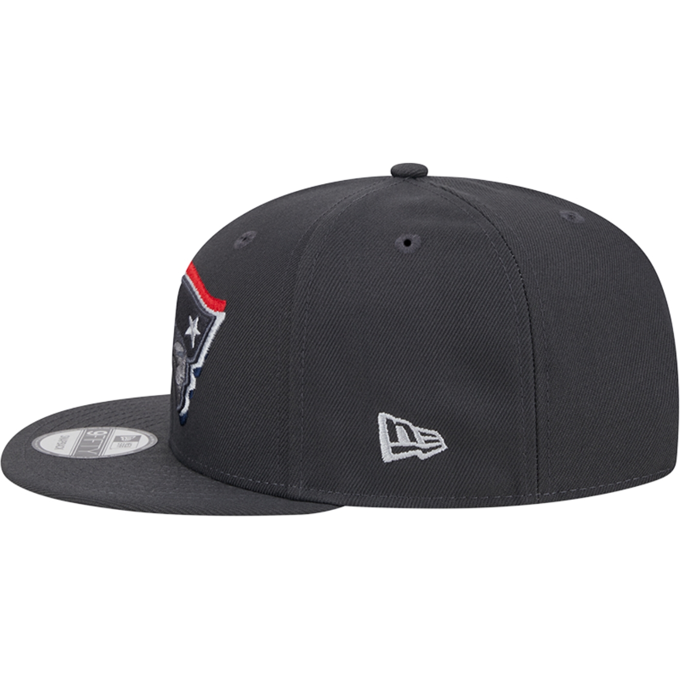 Bone New Era 9FIFTY New England Patriots Draft 2024 Cinza 4