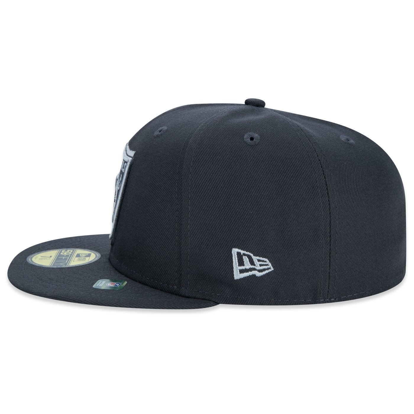 Bone New Era 59FIFTY Fitted Las Vegas Raiders Draft 2024 Chumbo 4