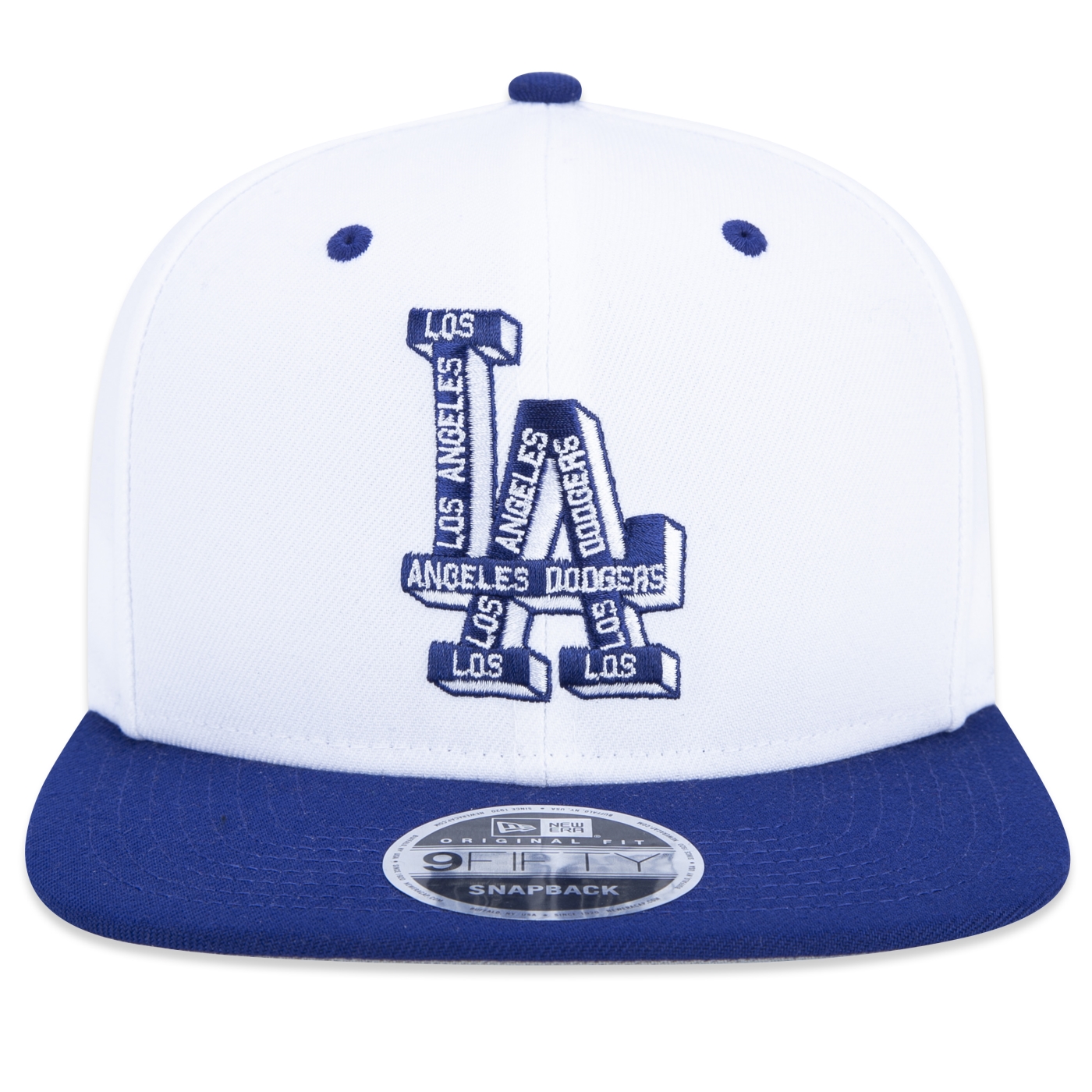 Bone New Era 9FIFTY Orig.Fit Los Angeles Dodgers Core MLB Branco 3